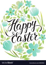happy easter royalty free vector image