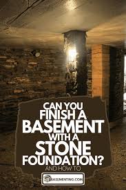 A Basement With A Stone Foundation