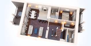 3d Floor Plan Rendering For Real Estate
