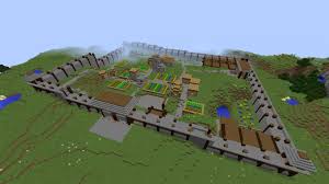 ᐅ build modern village with wall in