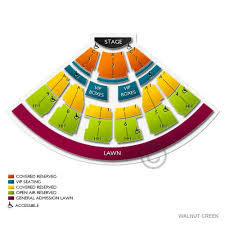 Select an event type to buy tickets, browse seat views and find the best seats! Seating Chart Coastal Credit Union Music Park At Walnut Creek Vivid Seats
