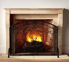Aspen Fireplace Single Screen Classic