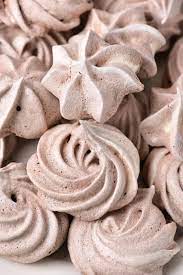 chocolate meringue cookies without