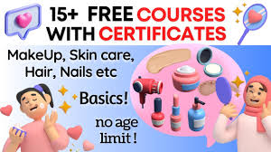 free makeup beautician courses with