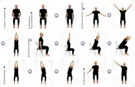 10 best printable chair yoga exercises