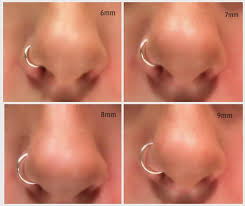 Tiny Fake Nose Ring Hoop Piercing A1 Piercings Cute Nose