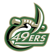 The 49ers logo is one of the nfl logos and is an example of the sports industry logo from united states. Charlotte 49ers Logo Png Transparent Svg Vector Freebie Supply