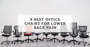 9 best office chairs that solve back pain
