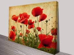 Top 20 Of Red Poppy Canvas Wall Art