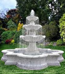 Garden Marble 3 Tier Fountain