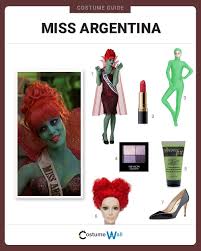 dress like miss argentina costume