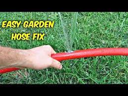How To Fix A Hole In A Garden Hose