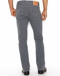 Levis Mens 501 Original Garment Dye Mid Rise Regular Fit Straight Leg Jeans Dark Charcoal