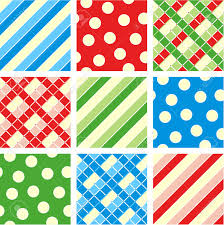 Seamless Patterns Prints Polka Dot Plaid Stripes