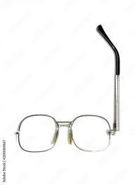 Broken Eyeglass Frame Old Metal