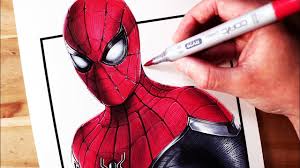 Far from home, north hollywood, california. Let S Draw Spider Man Far From Home Fan Art Friday Youtube