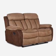 sofá 2 cuerpos reclinable moka cic