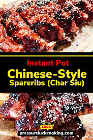 instant pot chinese style spareribs