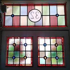 Traditional Stained Glass Door Panels