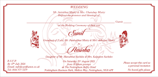 Wedding invitation template | colorful visuals. Hindu Wedding Invitation Wordings Cardfusion