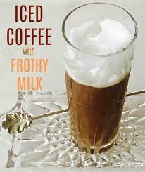 iced coffee with frothy milk recipe