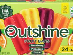 outshine fruit bars nutrition facts