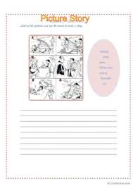 92 picture story english esl worksheets