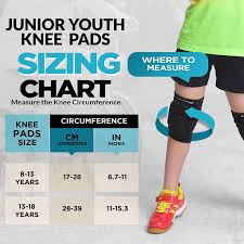 Bodyprox Knee Pads For Junior Youth 1 Pair Unisex