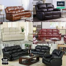 real genuine leather recliner sofa 3