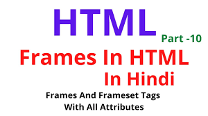 frames in html in hindi html frameset