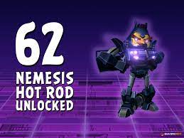 Let's Play Angry Birds Transformers | Part 62 | Nemesis Hot Rod