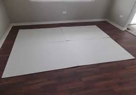 temporary floor protection pads for