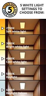 Notice how yellow is the 5000k color when compare to the 6500k with the slightl. Selecting The Right Color Temperature Good Earth Lighting