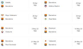 barcelona match schedule in india time 2023