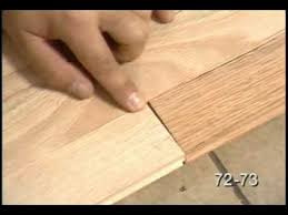 hardwood floor edges and details