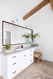 wood bathroom ceiling beams design ideas