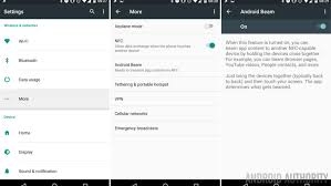 how to use android beam to send files