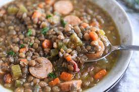 amazing leftover ham bone lentil soup