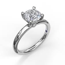 solitaire enement ring s3842