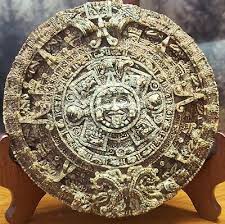 2 Mayan Aztec Sun Calendar