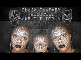 black panther halloween makeup tutorial