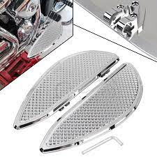 chrome driver floorboards for harley
