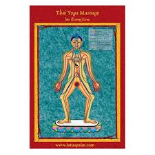 Sen Line Charts Thai Yoga Massage Thai Massage Massage Room