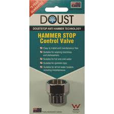 You can also use a wet/dry vacuum cleaner, though you will have to keep stopping when it gets full. Douststop Anti Hammer Water Control Valve Bunnings Australia