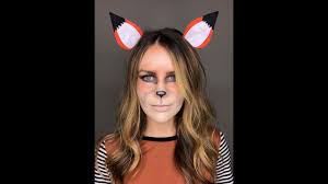 easy fox makeup for halloween you