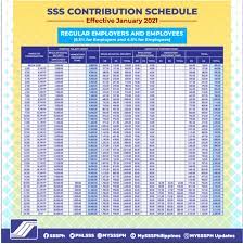 how to calculate your sss contribution