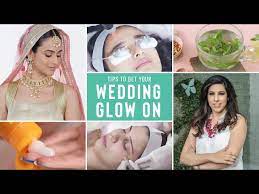 tips for glowing wedding skin skin