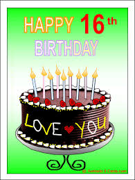 Happy 16 th birthday cake. Happy 16th Birthday Son Quotes Quotesgram