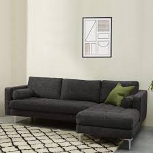 110.3l x 91.8 x 30h read more. Furny Scotland Modern L Shape Sofa Set In Sectional Design For Home And Living Room Rhs Right Facing Dark Grey Amazon In Home Kitchen