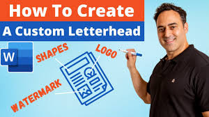 custom letterhead in microsoft word 365